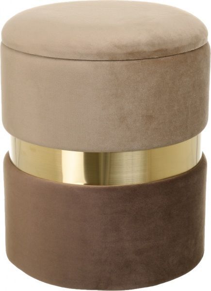 Сундук-пуф Bernard 31,5х31,5х38 см коричневый 