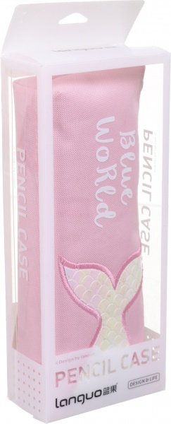 Пенал шкільний Blue world 20х8х4 см в асортименті