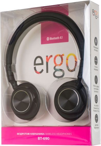 Гарнітура Ergo BT-690 black 