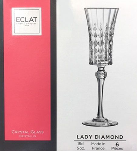 Набор бокалов Lady Diamond 270 мл 6шт. L9743 Eclat