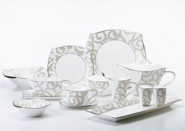 Сервиз столовый Gregory Platinum 28 предметов на 6 персон Narumi