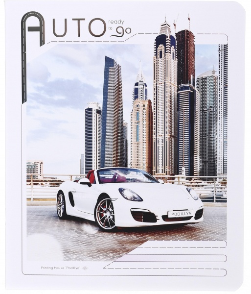 Тетрадь школьная 48 листов в клетку Айвори серия 4