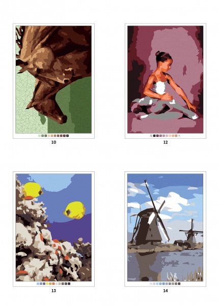 Книга-раскраска «100 магічних фарбованок. Миттєвості» 978-617-7853-43-4