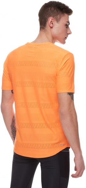 Футболка New Balance Q SPEED JACQUARD SS MT13277VIB р.XL оранжевый