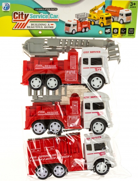 Пожежна машинка Shantou 1:50 7331-2A2