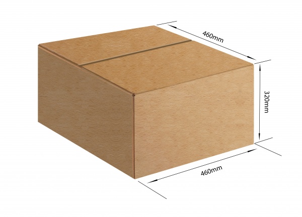 Гофроящик до 22,5 кг 460 x 460 x 320 мм
