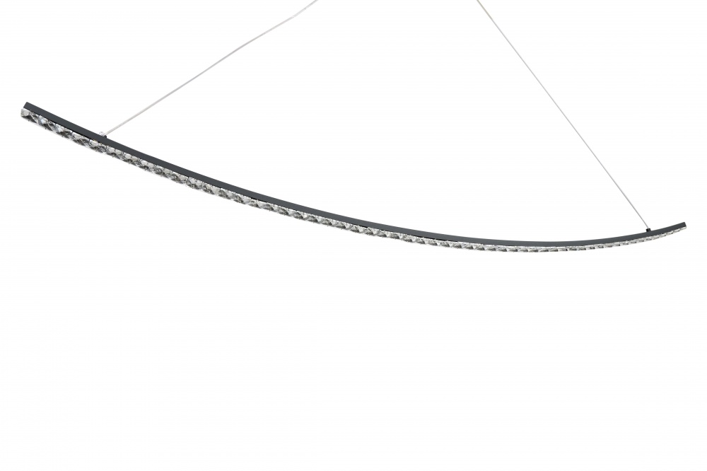 Люстра підвісна Berger 1x25 Вт LED-модуль чорний 7020-PL-25 Black