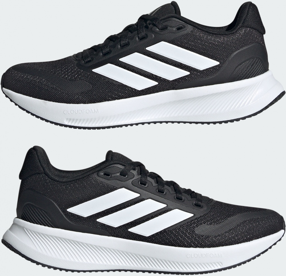 Кроссовки детские Adidas RUNFALCON 5 J IE8589 р.39 1/3 черные