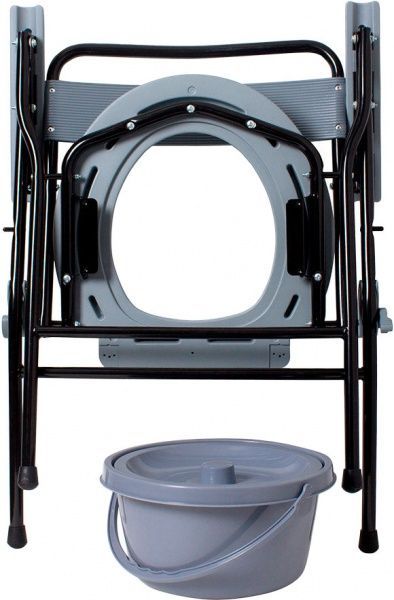 Стул-туалет Ridni Care RD-CARE-T01 (KJT710B) с санитарным оснащением, нерегулируемое по высоте, сложное