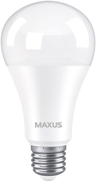 Лампа светодиодная Maxus 15 Вт A70 матовая E27 220 В 3000 К 1-LED-781 