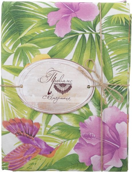 Скатертина Kolibri 120x136 см різнокольоровий Прованс 