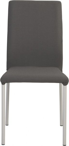 Стул обеденный Nowy Styl NIK WHITE (BOX-4) (CH) GD-50 белый молочный/темно-серый