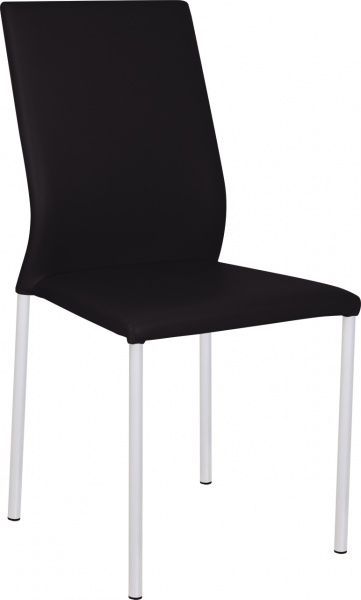 Стул обеденный Nowy Styl NIK WHITE (BOX-4) (CH) V-4 белый/черный