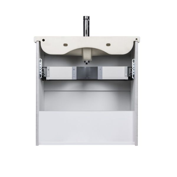 Тумба Мойдодыр Палермо светлый бетон 70 см с умывальником ID 70