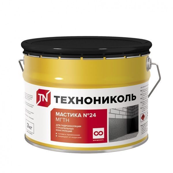 Мастика битумная TECHNONICOL №24 МГТН 3 кг
