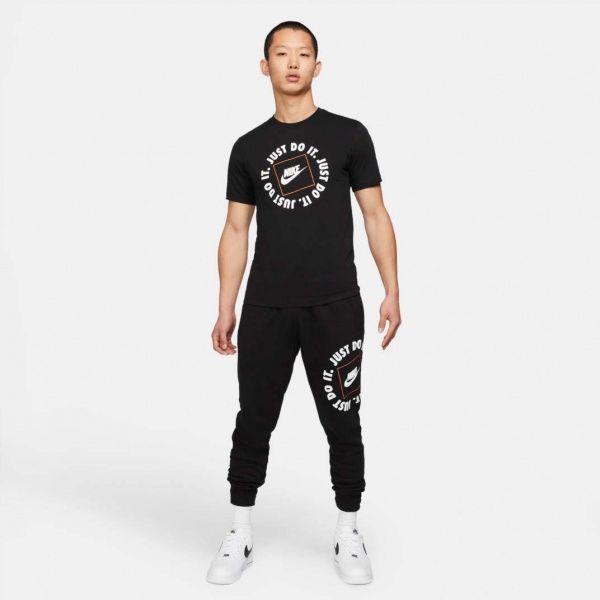 Футболка Nike M NSW TEE JDI HBR 1 DA0238-010 р. M чорний