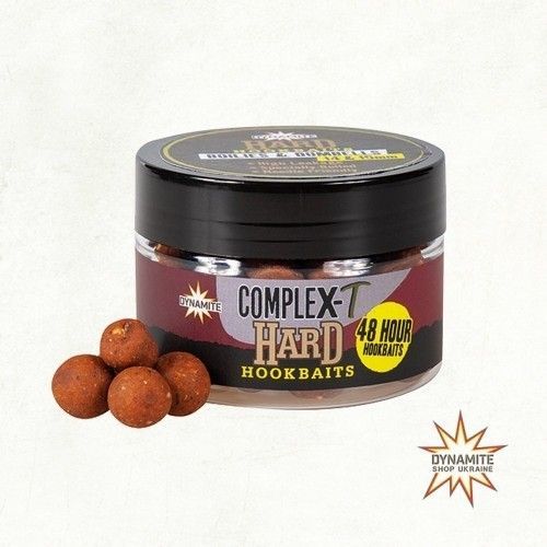 Бойлы Dynamite Baits HARD HOOK BAITS 14/15мм CompleX-T