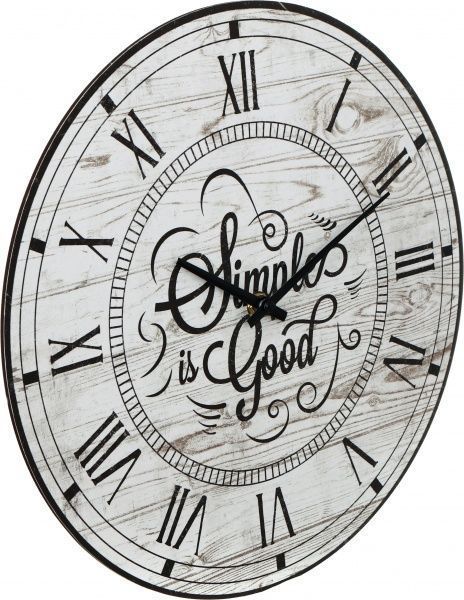 Часы Simple is good 30 см