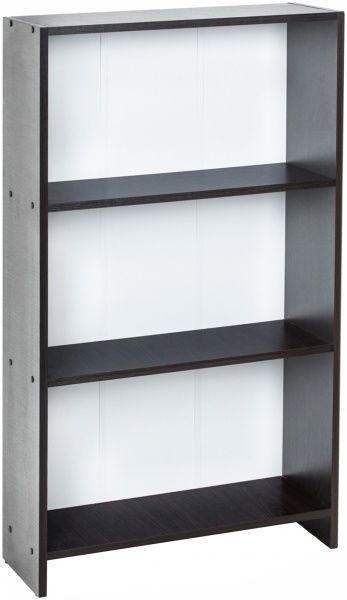 Етажерка пристінна Doros 3-рівнева без цоколя 1120х630х220 мм венге