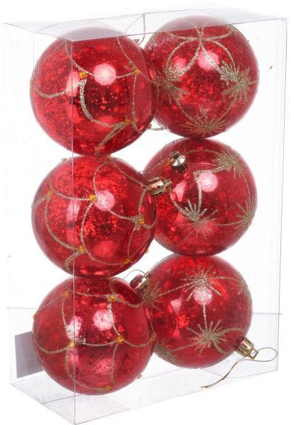 Набор игрушек Звезда и навес d80 мм 6 шт./уп. 