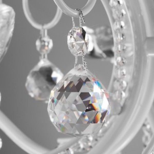 Люстра підвісна Strotskis Brezza 5x60 Вт E14 білий 10107/5 