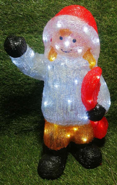 Декоративна фігура Euro Lucky Trading дівчинка світлодіодна (LED) 48 см 