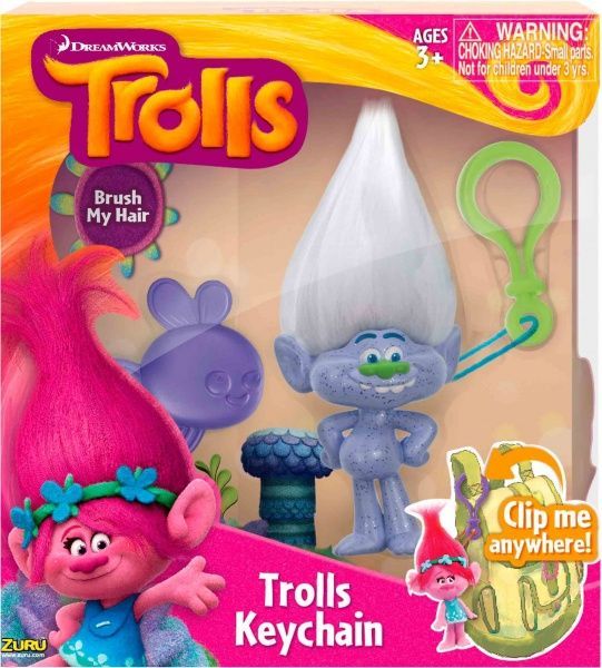 Игрушка с клипсой Zuru Тролли Guy Diamond 6201C