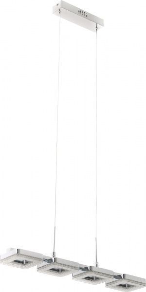 Люстра светодиодная Интеркласс НСБ 04-4хХХ-274 4x8 Вт хром 8103-4 