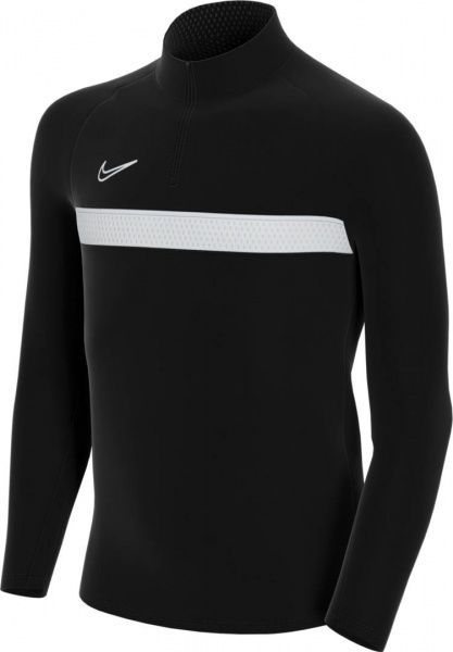 Джемпер Nike Y NK DF ACD21 DRIL TOP CW6112-010 р. S чорний