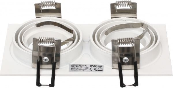 Светильник точечный Светкомплект AT 10-2 MWH GU5.3 белый 