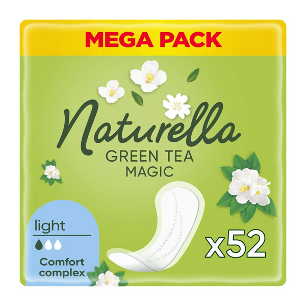 Прокладки щоденні Naturella Green Tea Magic normal 52 шт.
