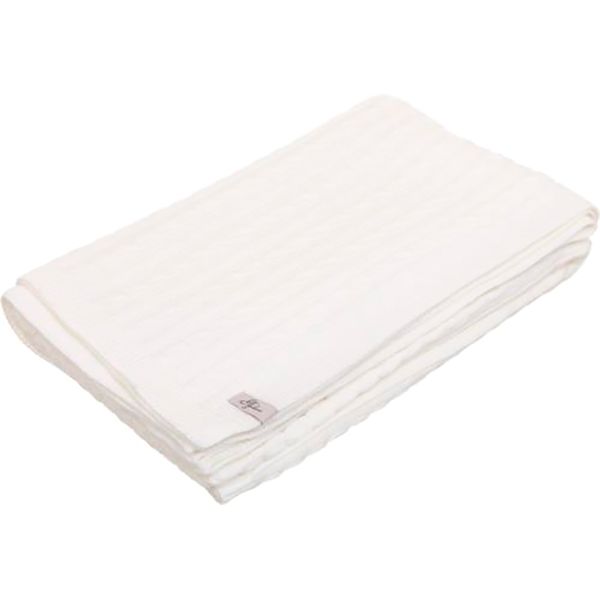 Плед Soft косы молочный 140x180 см