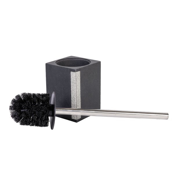 Йоржик для унітаза Axentia Ліндос чорний 134487