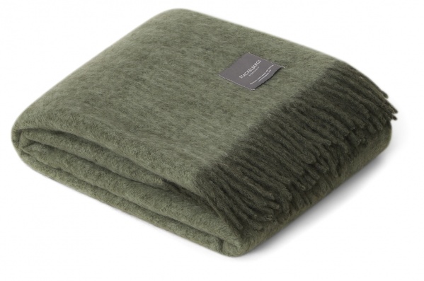 Плед 130x170 см зеленый Stackelbergs 