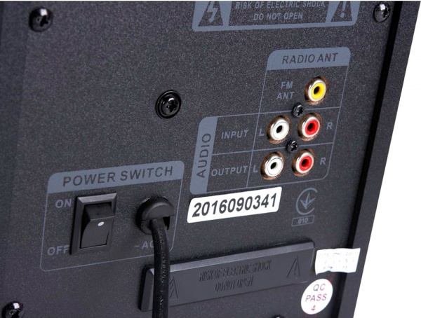 Акустична система Gemix SB-80BT 2.1 black 