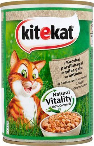 Консерва Kitekat з печінкою та качкою 400 г