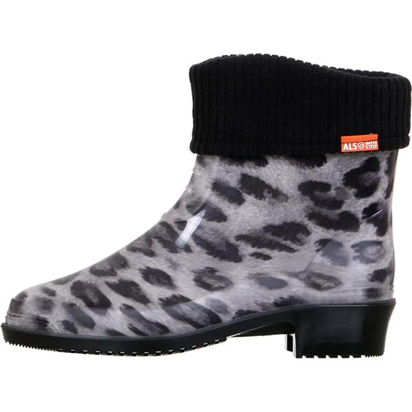 Полусапоги Alisa Line Леопард р.37 серый