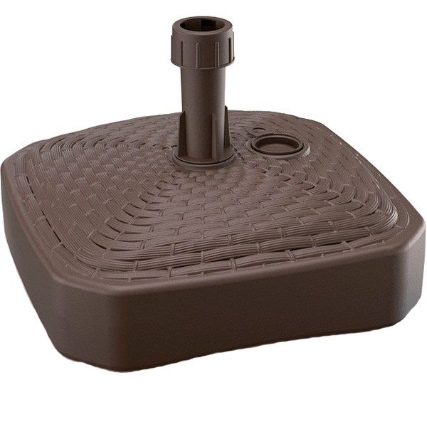 Підставка для парасоль Prosperplast квадратна коричнева 12 л