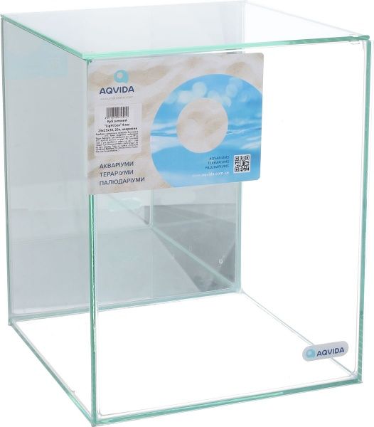 Акваріум Aqvida Куб скляний 