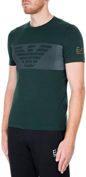 Футболка EA7 JERSEY_T-SHIRT 6GPT56-PJQ9Z-1860 р.M хакі