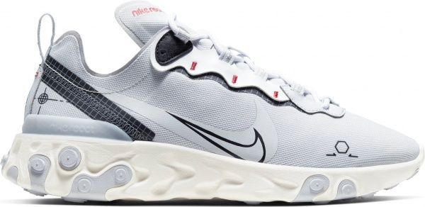 Кроссовки Nike REACT ELEMENT 55 CU3009-002 р.US 9 белый