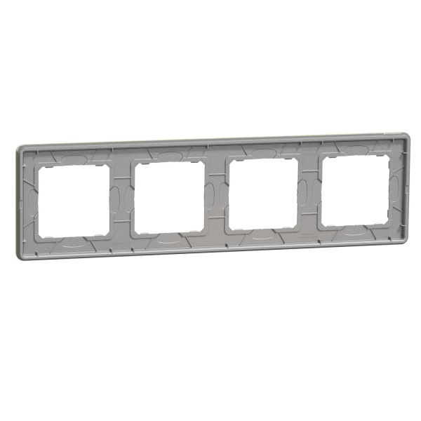 Рамка чотиримісна Schneider Electric Sedna Elements універсальна дерево світле SDD380804