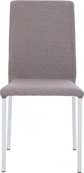 Стул обеденный Nowy Styl NIK WHITE (BOX-4) (CH) GD-62 белый/капучино