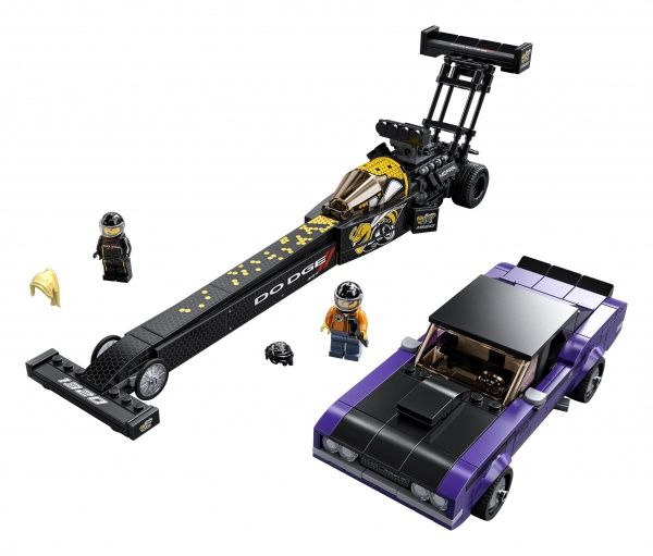 Конструктор LEGO Speed Champions Mopar Dodge//SRT Top Fuel Dragster and 1970 Dodge Challenger T/A 76904