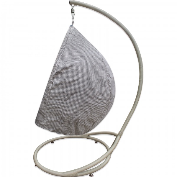 Чехол на кресло-кокон Home Rest серая шашка (80844)