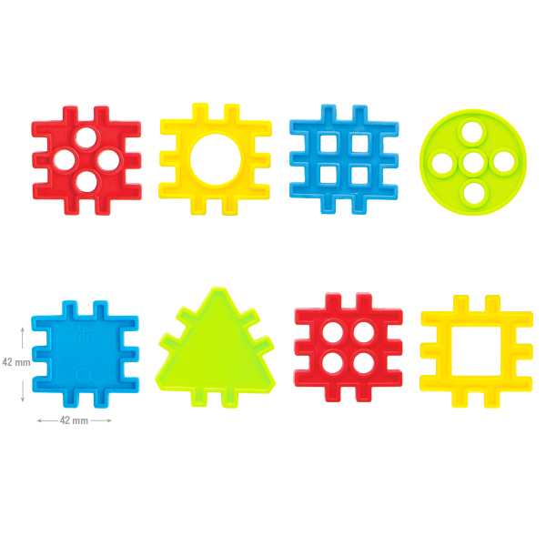 Конструктор Mochtoys 50 шт. 10x10x13 см 12333