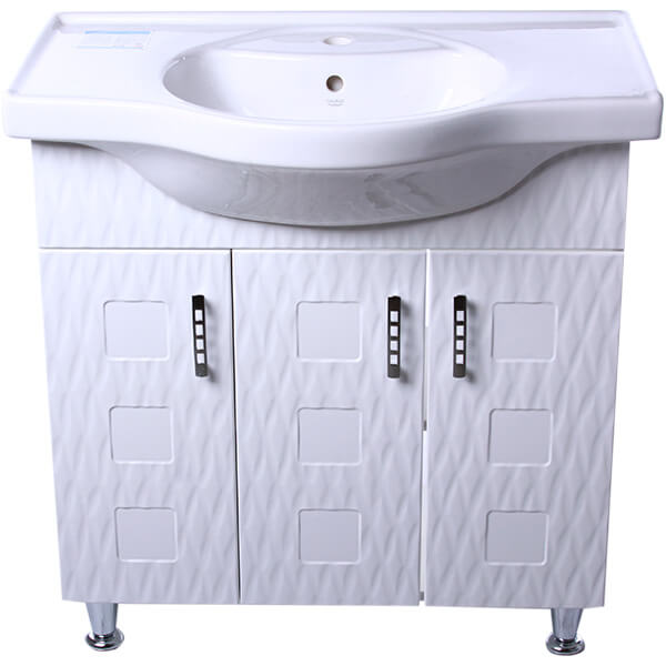 Тумба підлогова Aqua Rodos Ассоль 80 з умивальником New Klasik 060100-u