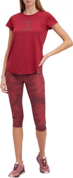 Футболка Energetics CECILIA II SS W 424742-274 р.M червоний