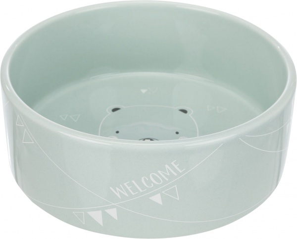 Миска Trixie для цуценят Junior керамічна 0.8 л 16 см в асортименті (25127)