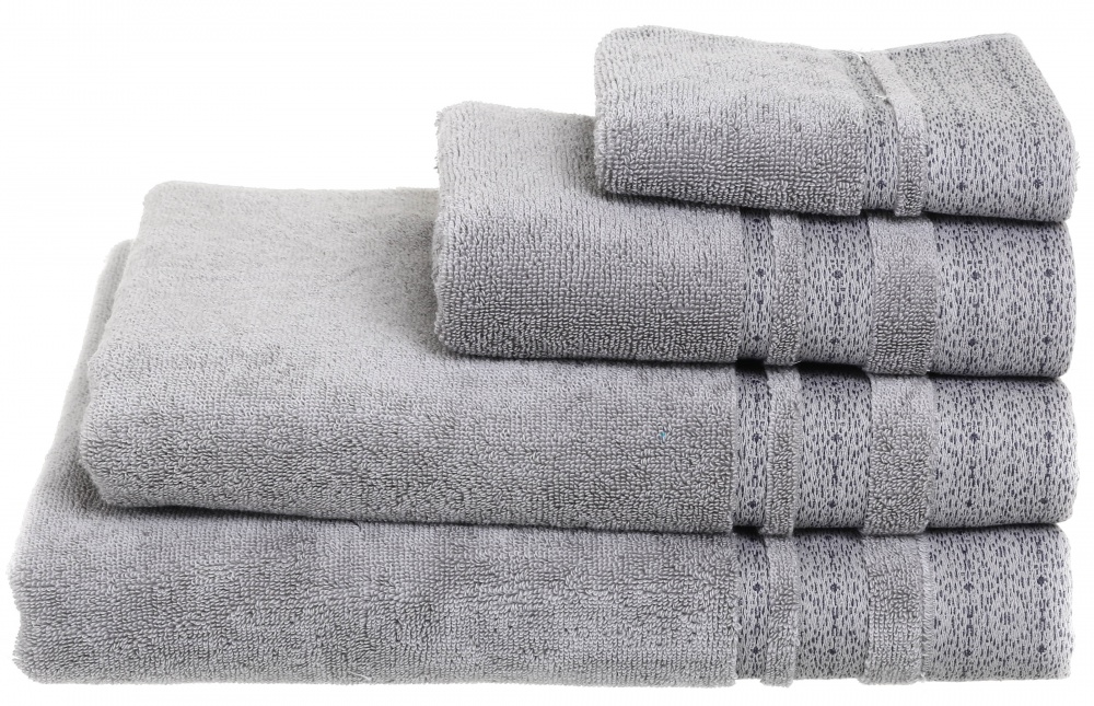 Рушник Exclusive Alysia 30x50 см сірий La Nuit